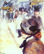 Pierre Renoir Place Clichy oil painting on canvas